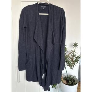 Barefoot Dreams Women's Cozy Chic Lite Island Wrap, Navy, XXS/XS, Excellent